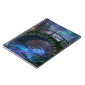 Carnet Pont enchanté menant à la forêt mystique Lumière d (Côté gauche)