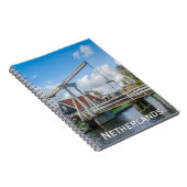 Carnet Pont hollandais en bois levant à Pays-Bas (Côté Droit)