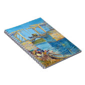 Carnet Pont Langlois à la spirale Arles Vincent Van Gogh (Côté Droit)