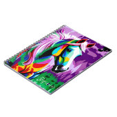 Carnet Pony coloré (Côté gauche)