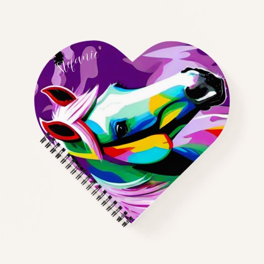 Carnet Pony coloré (Devant)