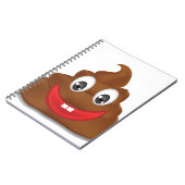 Carnet poo emojis (Côté gauche)