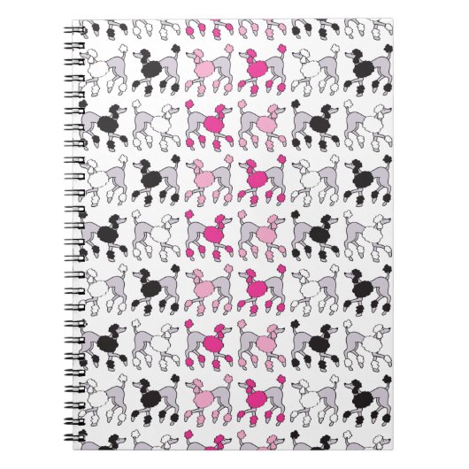 CARNET POODLE (Devant)