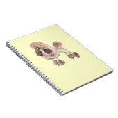 Carnet Poodle — Afficher le manteau (Côté Droit)