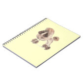 Carnet Poodle — Afficher le manteau (Côté gauche)