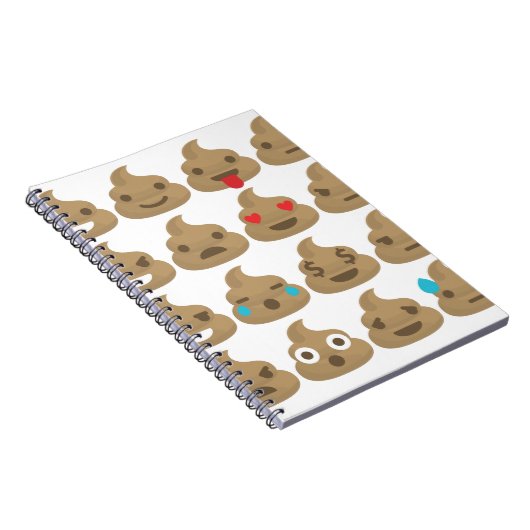 Carnet poop emojis (Côté Droit)
