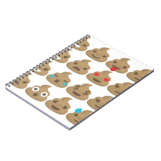 Carnet poop emojis (Côté gauche)