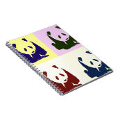 Carnet Pop Art Baby Pandas (Côté Droit)