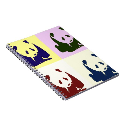 Carnet Pop Art Baby Pandas (Côté Droit)