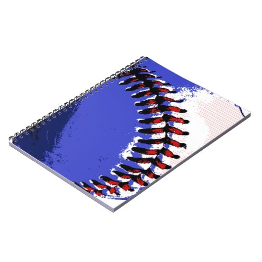 Carnet Pop Art Baseball (Côté gauche)