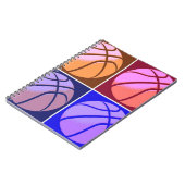 Carnet Pop Art Basket (Côté gauche)