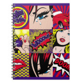 Carnet Pop art Card Illustration art, pop, beau, comique, (Devant)