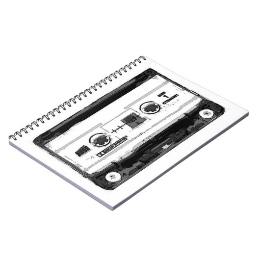 Carnet Pop Art Cassette (Côté gauche)