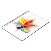 Carnet Pop Art Chien Empreintes de pattes (Côté gauche)