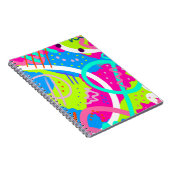 Carnet Pop Art Coloré Funky (Côté Droit)