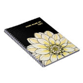 Carnet Pop Art Dahlia 'Gallery Art Fair' (Côté Droit)