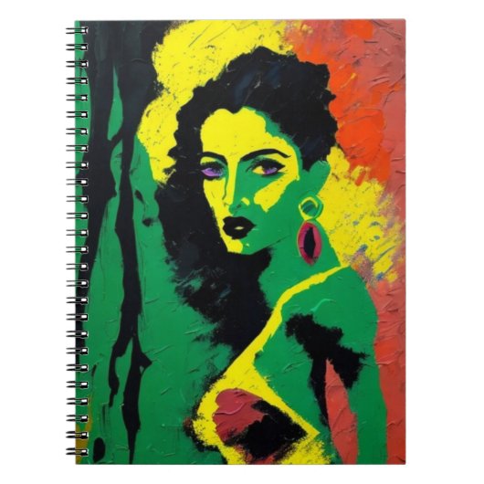 Carnet Pop art female (Devant)