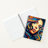 Carnet Pop Art femme (Intérieur)