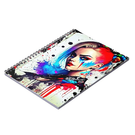 Carnet Pop Art Girl (Côté gauche)