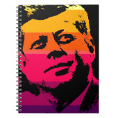 Carnet Pop Art Jack JFK John F. Kennedy (Devant)