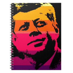 Carnet Pop Art Jack JFK John F. Kennedy