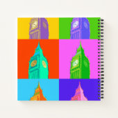 Carnet Pop Art Neon Big Ben (Dos)