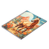 Carnet Pop Art Palomino Desert Horse (Côté gauche)