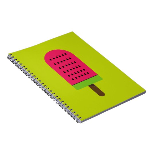 Carnet Pop Art posiche pastèque art fruitier (Côté Droit)