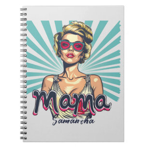 Carnet Pop Art Retro Personnalisé (7)