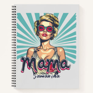 Carnet Pop Art Retro Personnalisé (7)