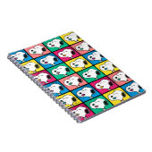 Carnet Pop Art Snoopy Lips | Mod pour vous Motif (Côté Droit)