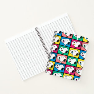 Carnet Pop Art Snoopy Lips   Mod pour vous Motif