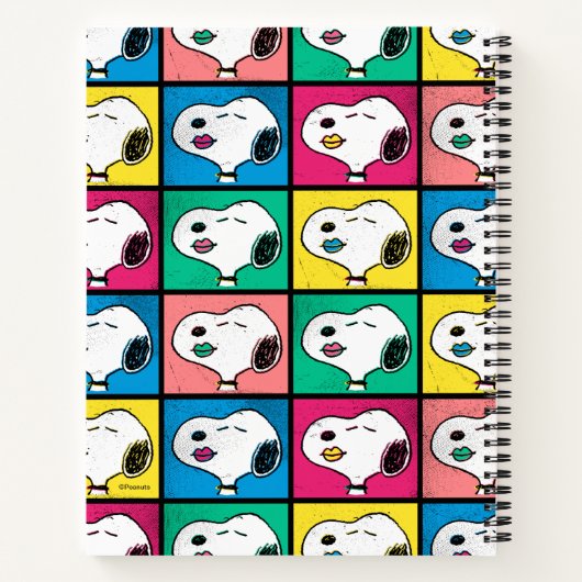 Carnet Pop Art Snoopy Lips | Mod pour vous Motif (Dos)