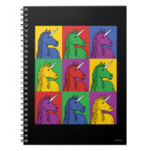 Carnet Pop Art Unicorn (Devant)