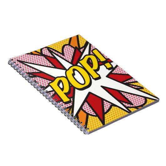 Carnet POP Fun Retro Comic Book Pop Art (Côté Droit)