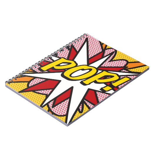 Carnet POP Fun Retro Comic Book Pop Art (Côté gauche)
