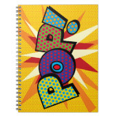 Carnet POP Fun Retro Comic Book Pop Art (Devant)