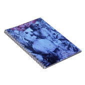 Carnet Pop Musicians Blue Purple Art Imprimer (Côté Droit)
