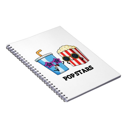 Carnet Pop Stars Funny Snack Pun (Côté Droit)
