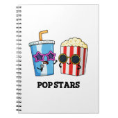 Carnet Pop Stars Funny Snack Pun (Devant)