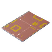 Carnet Popcorn Anime Stoneage Circuit Marron Géométrique (Côté gauche)