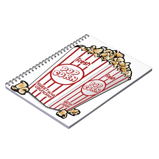 Carnet popcorn cinéma (Côté gauche)