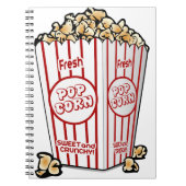 Carnet popcorn cinéma (Devant)