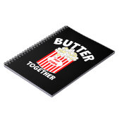 Carnet Popcorn de film BUTTER Together (Côté gauche)