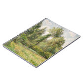 Carnet Poplars, Éragny Camille Pissarro (Côté gauche)