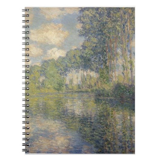 Carnet Poplars sur l'Epte - Monet (Devant)