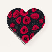 Carnet Poppies rouges (Devant)