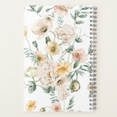 Carnet POPPY Cute Pastel Fleur sauvage Grandma Nom Journa (Verso)