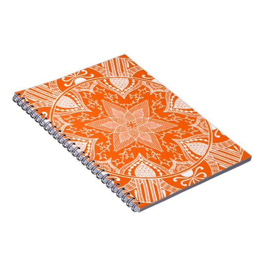 Carnet Poppy Mandala (Côté Droit)