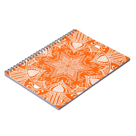 Carnet Poppy Mandala (Côté gauche)